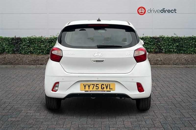 New Hyundai i10 Advanced 63 HP (46 kW) 2025 Special solid paint  atlas white Hatchback