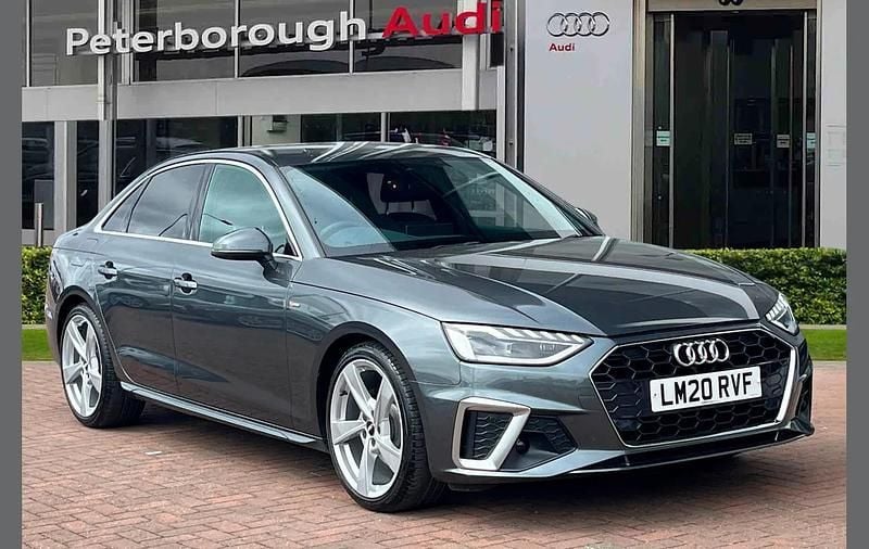 Used Audi A4 S-Line 161 HP (118 kW) 2020 Grey Sedan