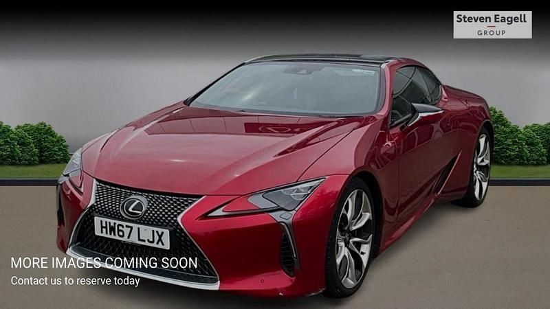 Used Lexus LC 500 Sport Line 2017 Red Coupe