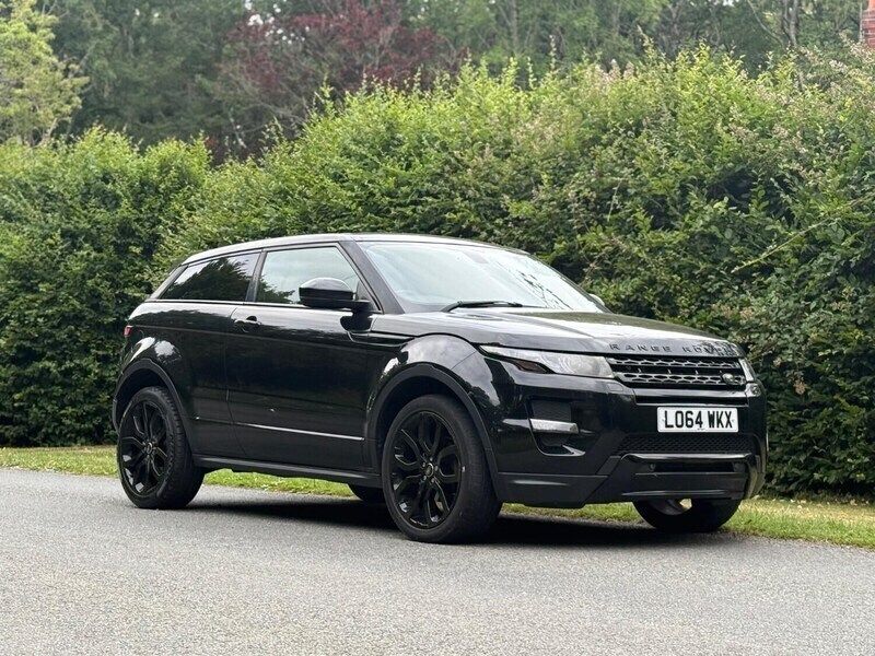 Black Used 2014 Land Rover Range Rover evoque Dynamic Coupe | £8,295 (Fair price) - Image 1/2