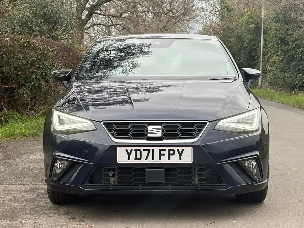 Used Seat Ibiza FR Sport 110 HP (80 kW) 2021 Blue Hatchback