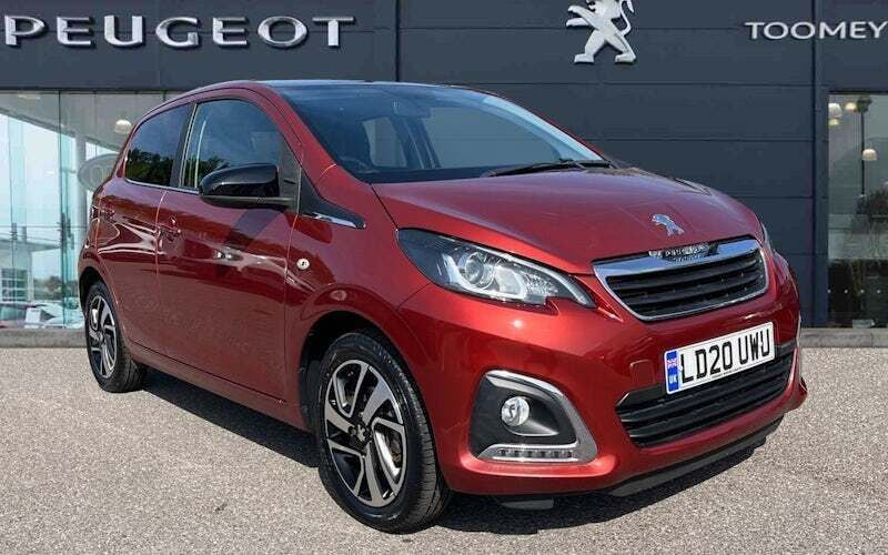 Red Used 2020 Peugeot 108 Allure Hatchback | £8,495 (Fair price) - Image 1/4