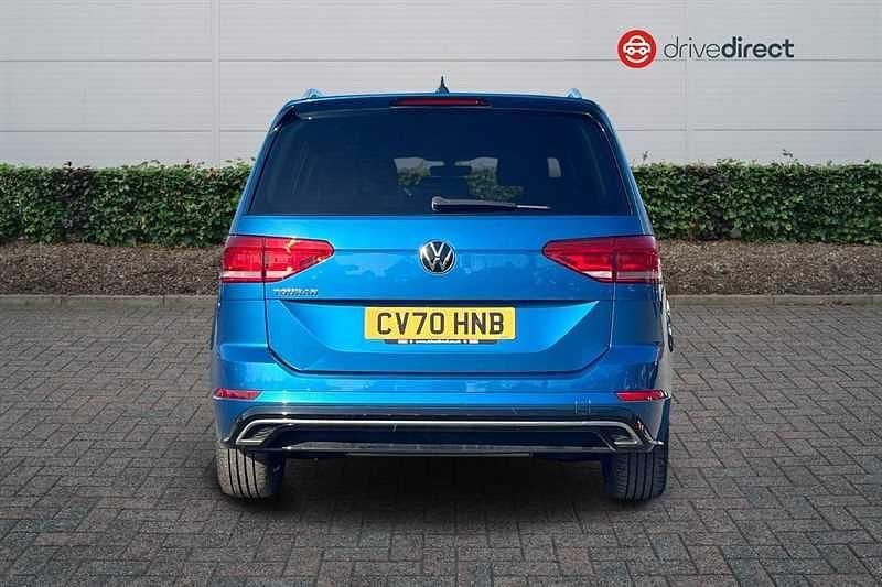 Used VW Touran R-line 2020 Blue MPV