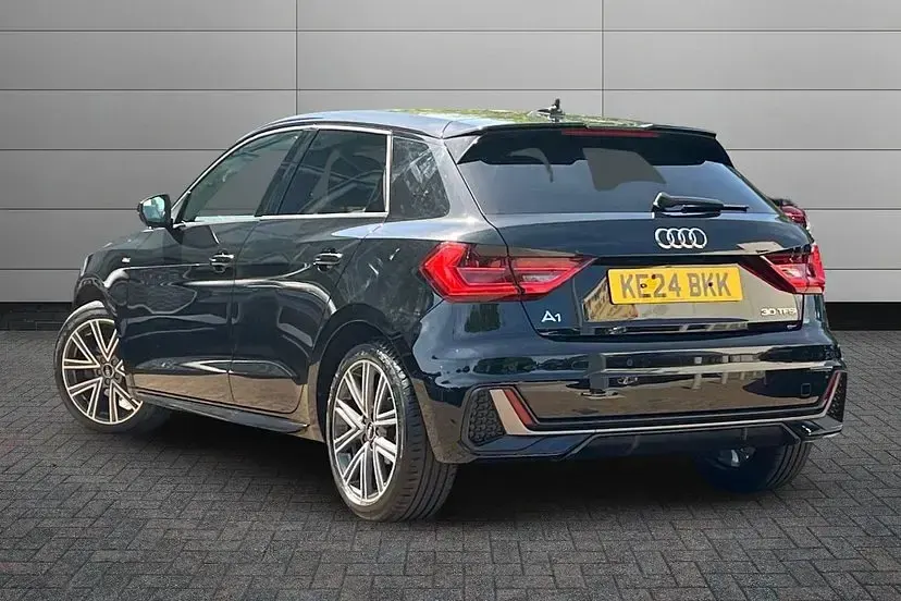 Used Audi A1 Sportback S-Line 114 HP (83 kW) 2024 Mythos black Hatchback