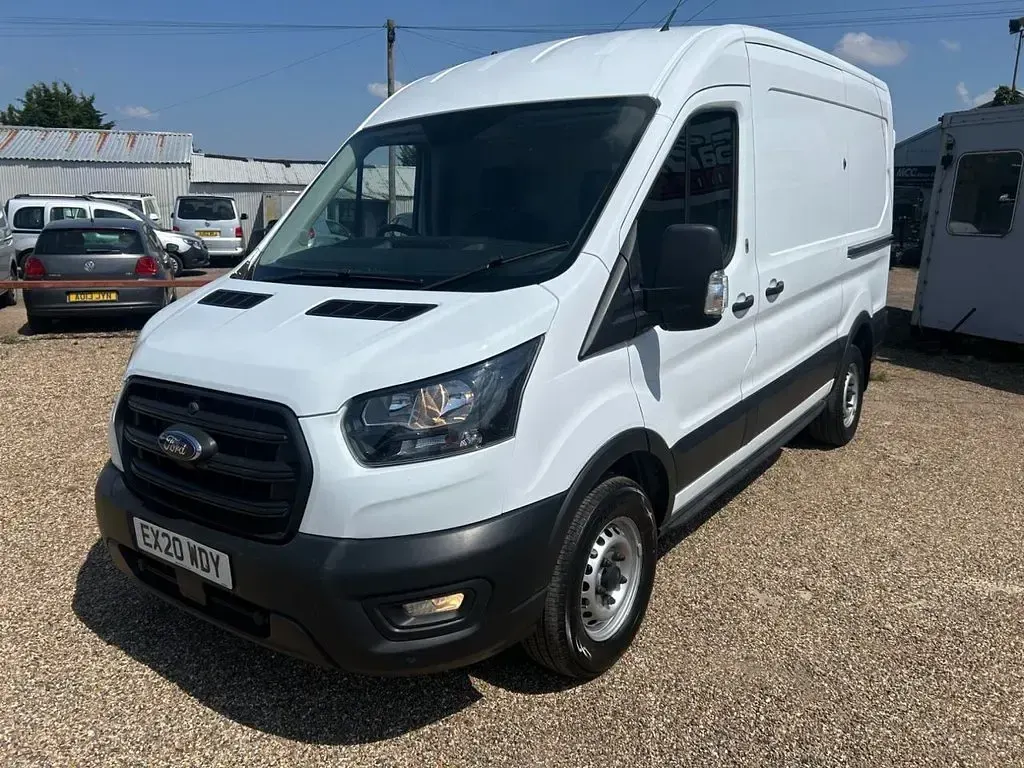 Used Ford Transit 105 HP (77 kW) 2020 White Van