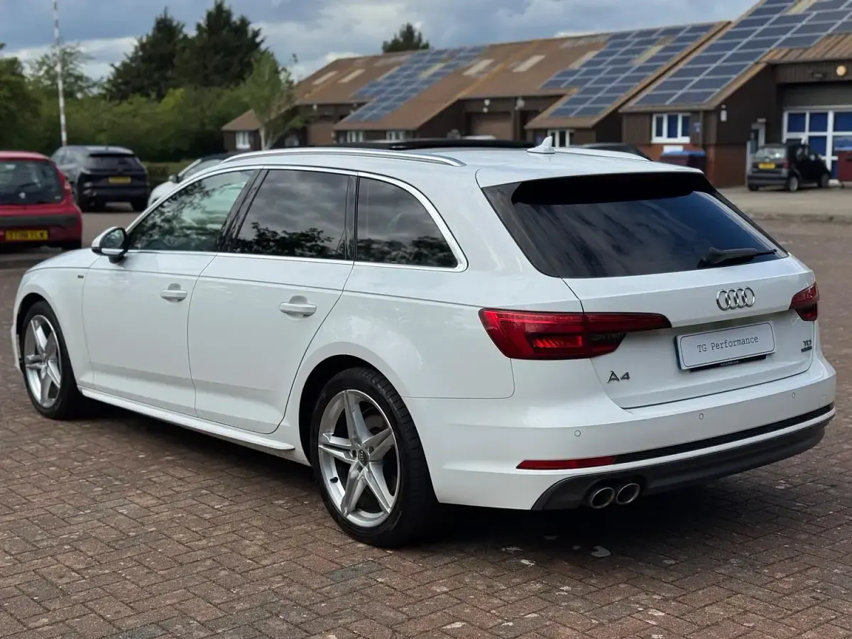 Used Audi A4 S-Line 2016 White Estate