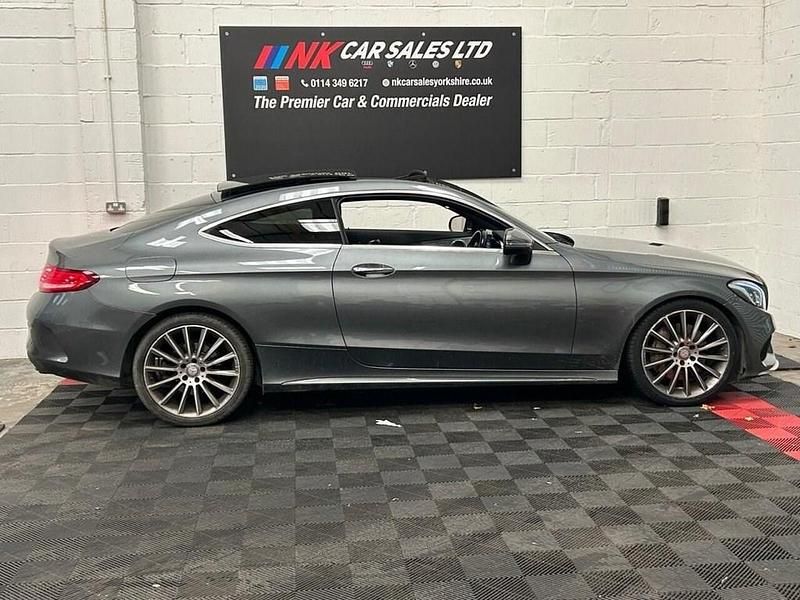 Used Mercedes C250 AMG Line Premium 2016 Grey Coupe