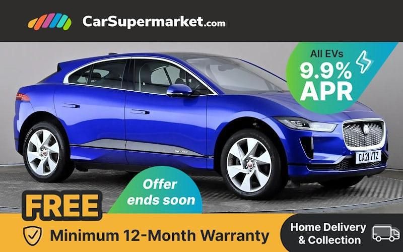 Blue Used 2021 Jaguar I-Pace SE SUV | £17,997 (Fair price) - Image 1/3
