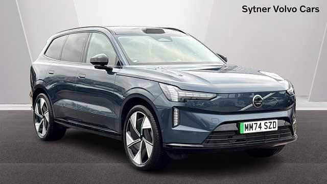 Blue Used 2025 Volvo EX90 Performance SUV | £71,500 - Image 1/4