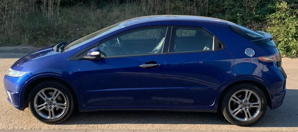 Used Honda Civic SI 2011 Blue Hatchback