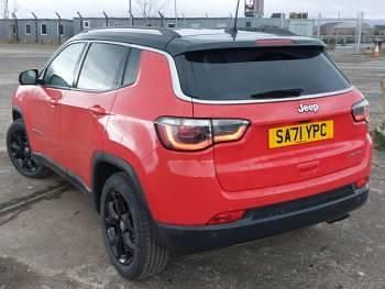Used Jeep Compass Limited 140 HP (102 kW) 2021 Red SUV