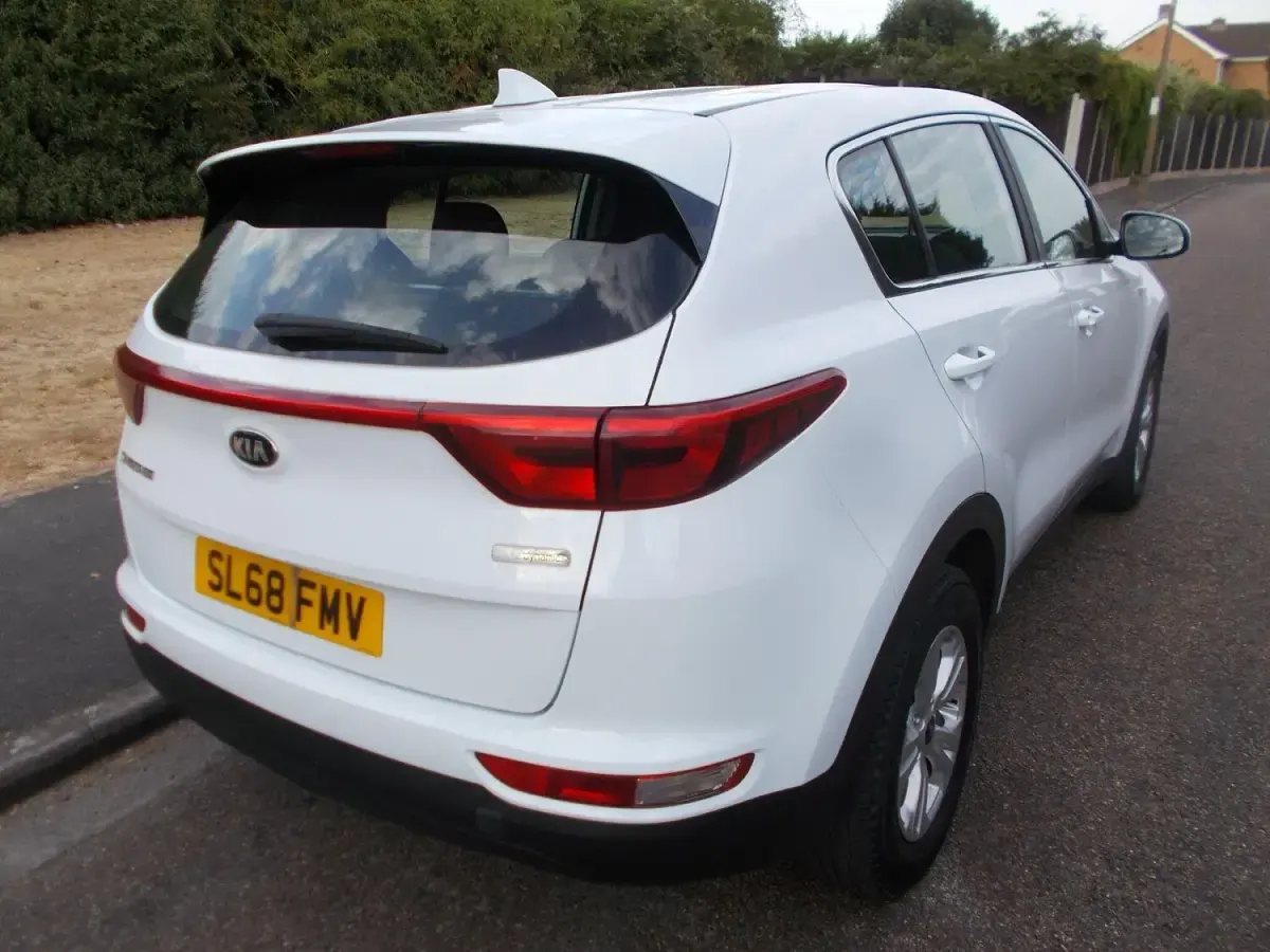Used Kia Sportage 115 HP (84 kW) 2018 White SUV