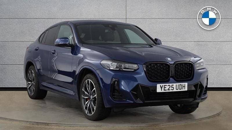 Blue Used 2025 BMW X4 M Sport SUV | £46,850 (Fair price) - Image 1/4