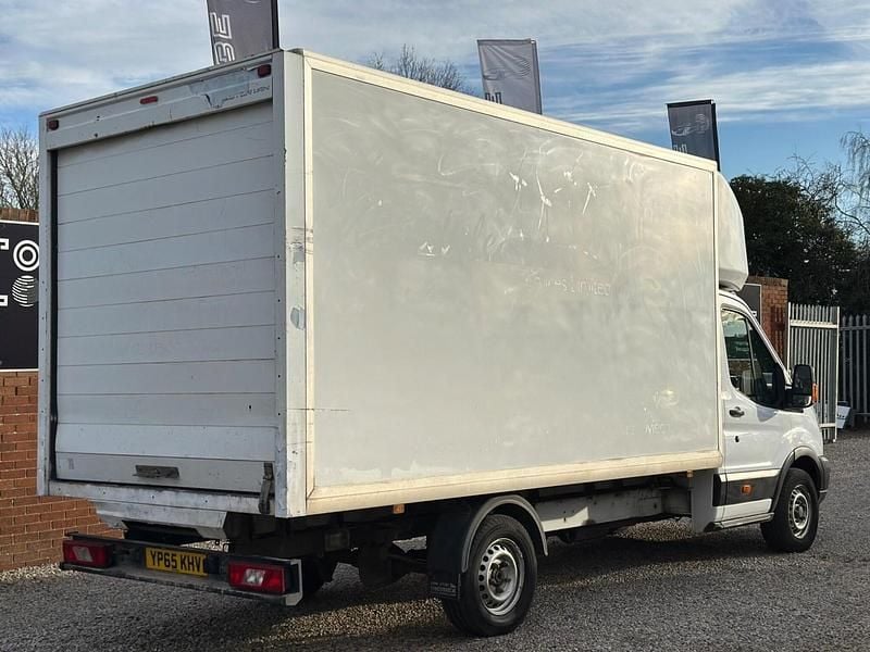 Used Ford Transit 125 HP (91 kW) 2015 White Cabriolet