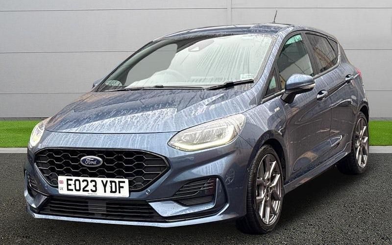 Used Ford Fiesta ST-Line 125 HP (91 kW) 2022 Blue Hatchback