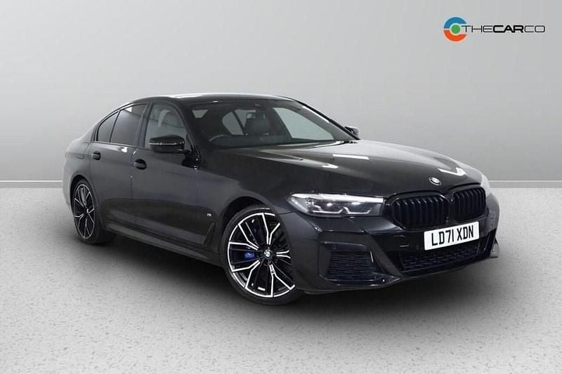 Black Used 2021 BMW 520 M Sport Sedan | £25,975 (Fair price) - Image 1/1