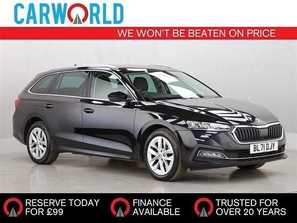 Black Used 2022 Skoda Octavia SE L Estate | £14,880 (Fair price) - Image 1/3