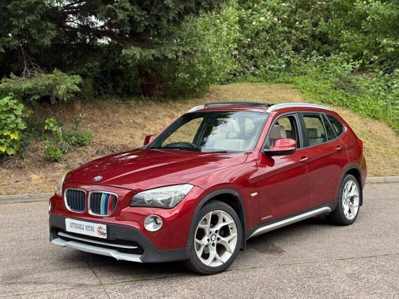Red Used 2010 BMW X1 SUV | £3,650 (Fair price) - Image 1/4