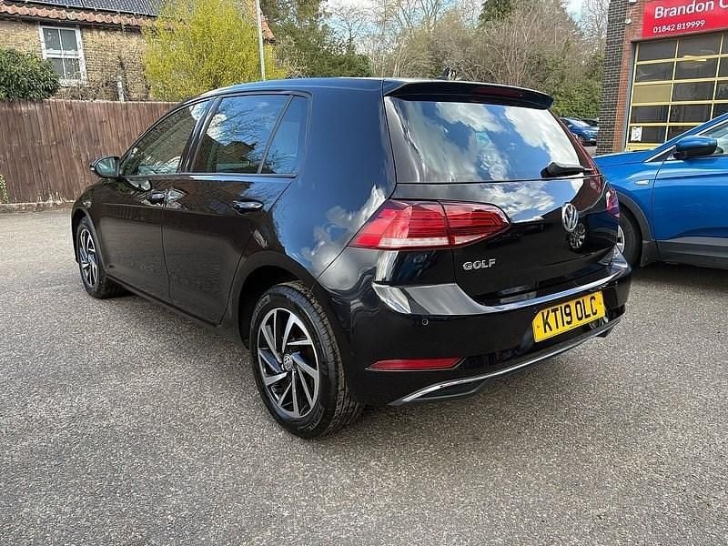 Used VW Golf VII Match 115 HP (84 kW) 2019 Black Hatchback
