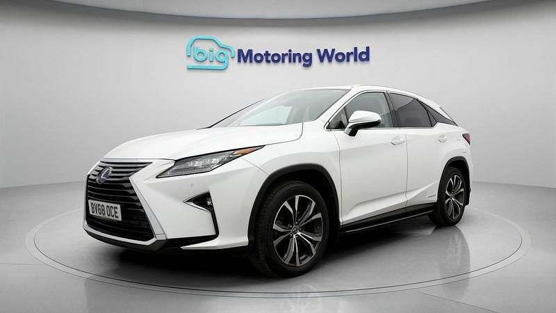 Used Lexus RX450h+ 2018 White SUV