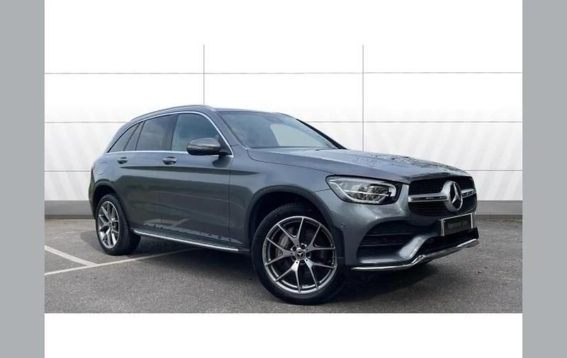 Used Mercedes GLC300e AMG line 265 HP (194 kW) 2022 Grey SUV