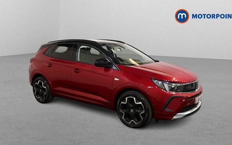 Used Vauxhall Grandland X Ultimate 131 HP (96 kW) 2023 Red SUV