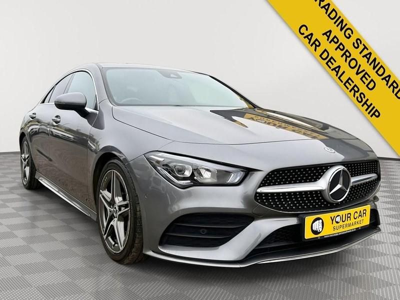 Used Mercedes CLA200 AMG line 2020 Grey Coupe
