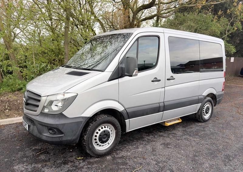 Używany Mercedes Sprinter 2018 Srebrny Van