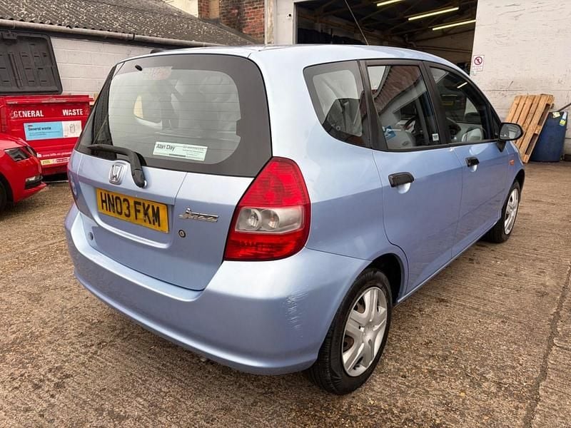 Used Honda Jazz S 83 HP (61 kW) 2003 Blue Hatchback