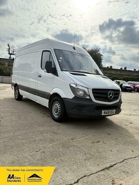 White Used 2018 Mercedes Sprinter Van | £7,495 (Super price) - Image 1/4
