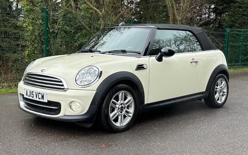 Used Mini Cooper Cabriolet 122 HP (89 kW) 2015 White Cabriolet