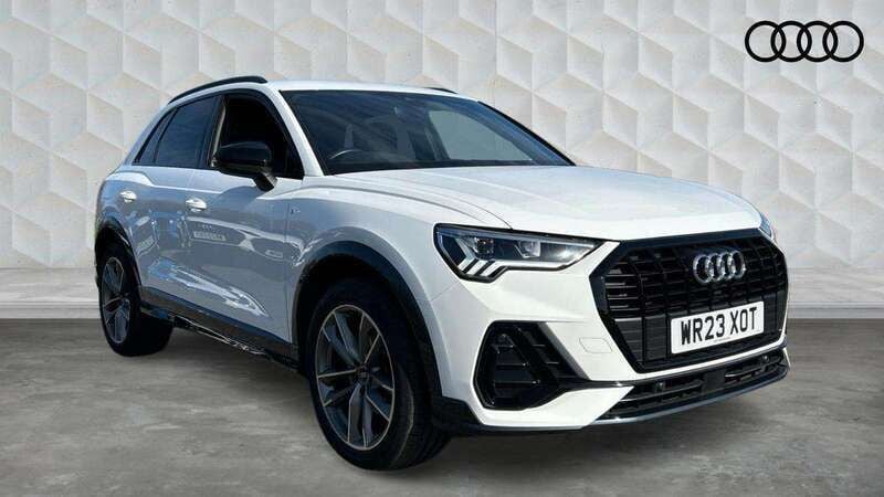 White Used 2023 Audi Q3 Black Edition SUV | £30,780 (Good price) - Image 1/4