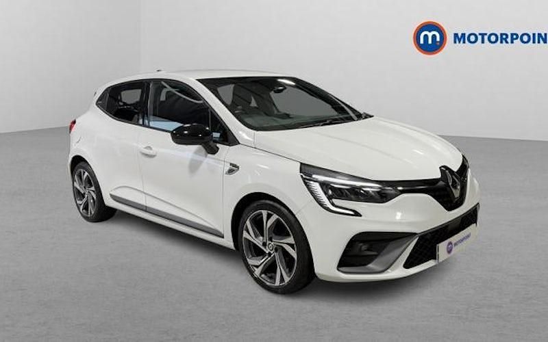 Used Renault Clio V RS Line 90 HP (66 kW) 2023 White Hatchback