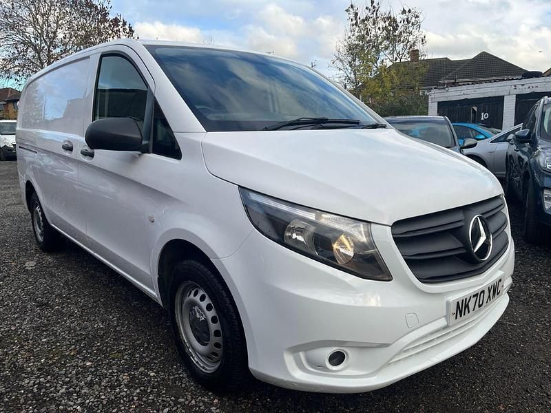 White Used 2020 Mercedes Vito Progressive Van | £8,995 (Good price) - Image 1/4