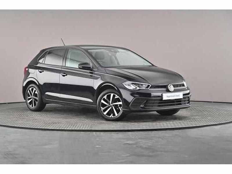 Used VW Polo Match 95 HP (69 kW) 2025 Black Hatchback