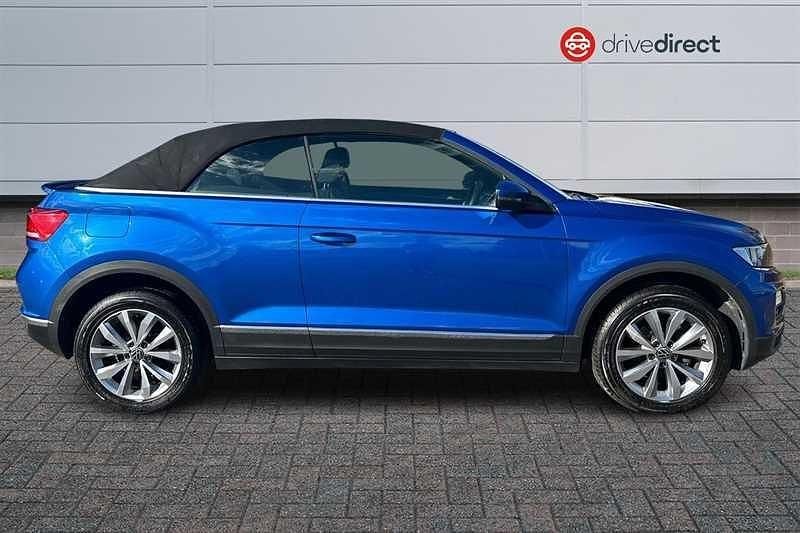 Used VW T-Roc Cabriolet Design 2021 Blue Cabriolet