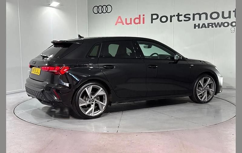 Used Audi A3 Black Edition 150 HP (110 kW) 2025 Black Hatchback