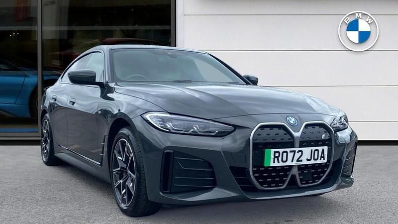 Grey Used 2022 BMW i4 M Sport Sedan | £32,000 (A bit pricey) - Image 1/4