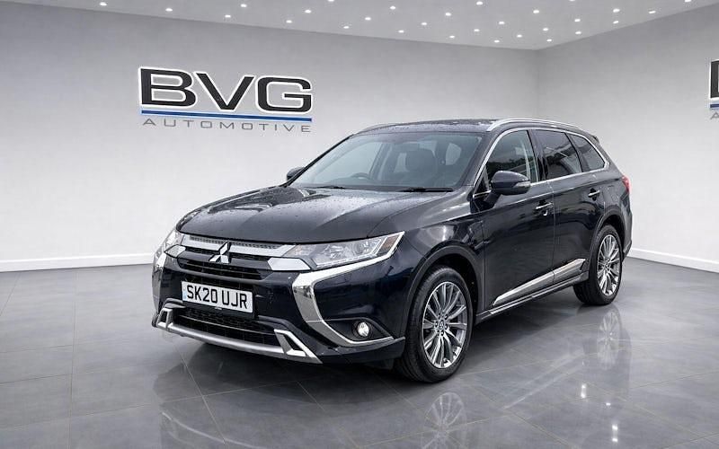 Used Mitsubishi Outlander P-HEV 224 HP (164 kW) 2020 Black Estate