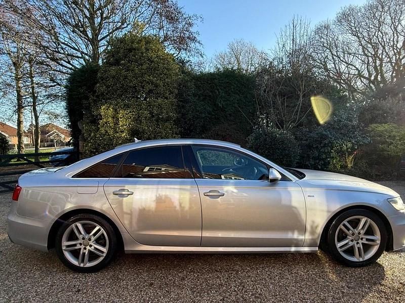 Used Audi A6 S-Line 2013 Silver Sedan