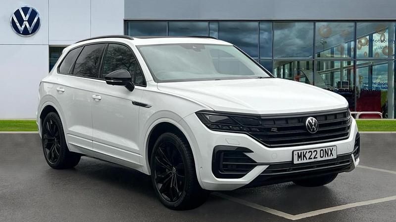 Used VW Touareg Black Edition 286 HP (210 kW) 2022 White SUV