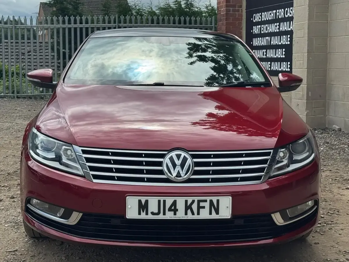 Used VW CC GT 140 HP (102 kW) 2014 Red Sedan