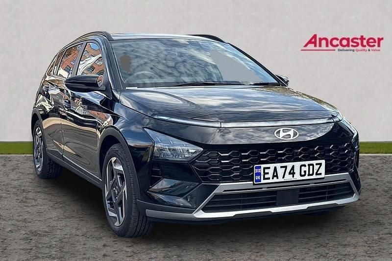 Black Used 2024 Hyundai Bayon Ultimate SUV | £19,299 (A bit pricey) - Image 1/4