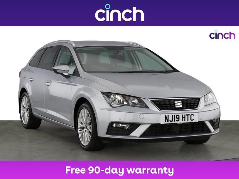Silver Used 2019 Seat Leon SE Dynamic Estate | £9,949 (Fair price) - Image 1/3