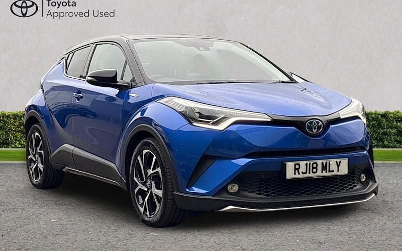 Used Toyota C-HR 122 HP (89 kW) 2018 Blue SUV