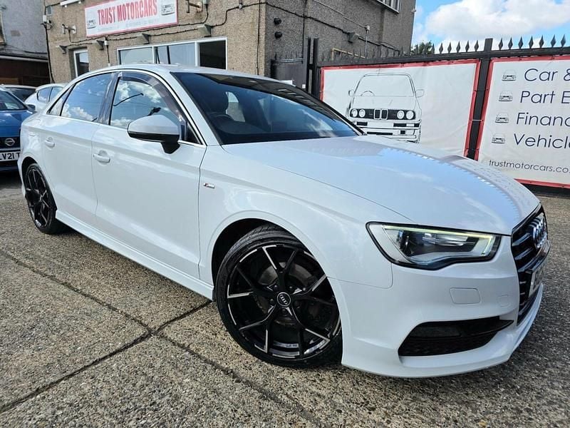 White Used 2013 Audi A3 S-Line Sedan | £6,300 (Expensive) - Image 1/4