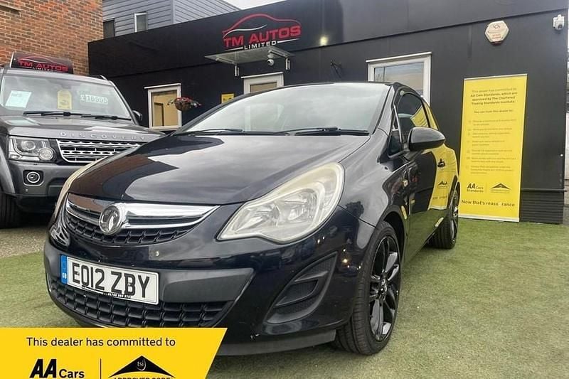 Used Vauxhall Corsa 2012 Black Hatchback