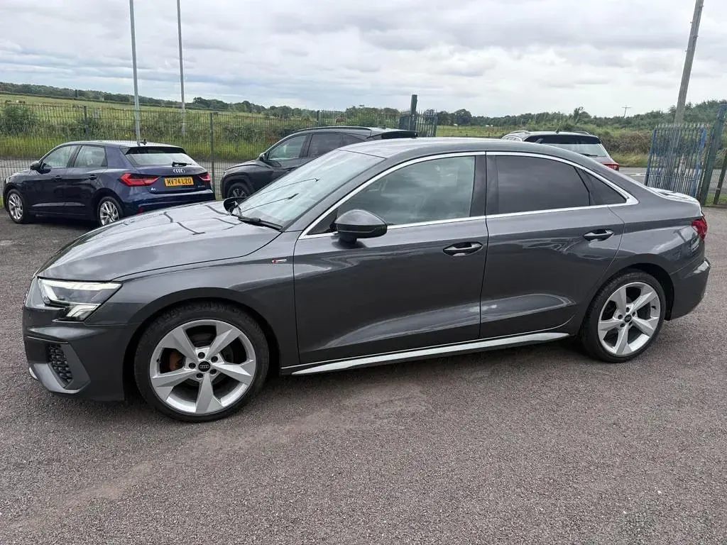 Used Audi A3 S-Line 110 HP (80 kW) 2023 Grey Sedan