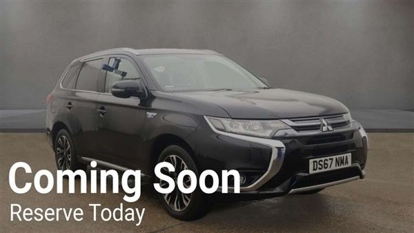 Black Used 2017 Mitsubishi Outlander SUV | £9,449 (Fair price) - Image 1/1