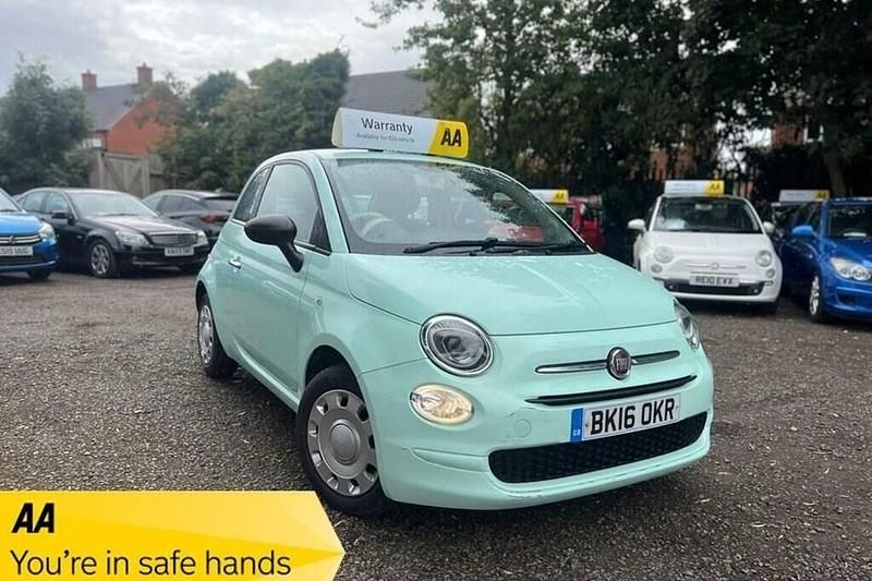 Green Used 2016 Fiat 500 Pop Hatchback | £3,990 (Good price) - Image 1/1